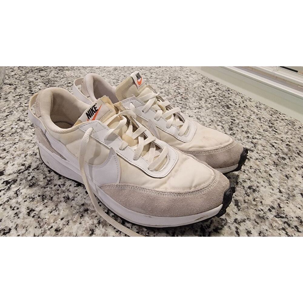 Nike Waffle Debut White Black Orange